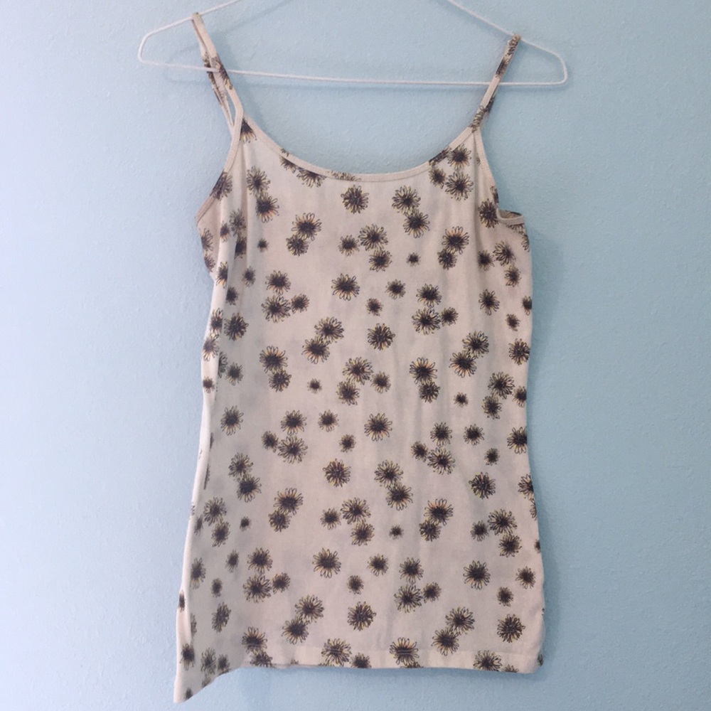 Sunflower tank top.